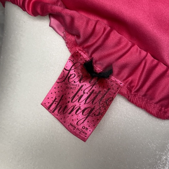 ‼️SOLD‼️Victoria’s Secret sexy little thing satin tulle faux fur lingerie - Picture 7 of 7